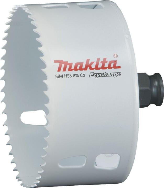 Actual product image Makita EZYCHANGE BIM hole saw 95mm (9.5 centimetres)