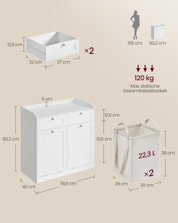 Produktbild Vasagle Badschrank (83 l)