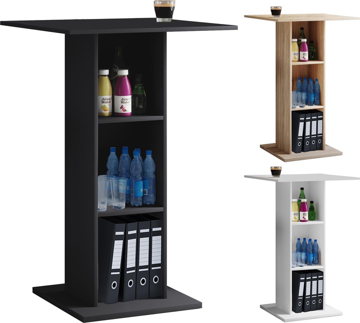Produktbild VCM Stehpult Rednerpult Lesepult Schreibpult Stehtisch "Bofus" (70 x 70 x 108 cm)