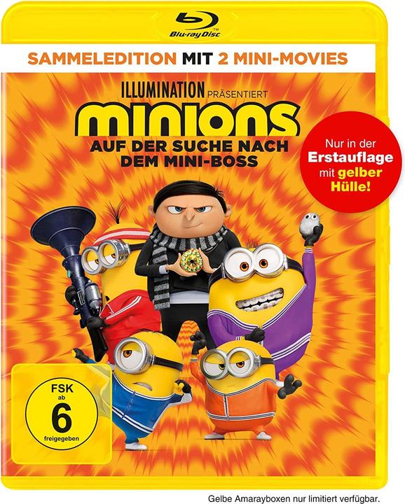 Produktbild Minions - Auf der Suche nach dem Mini-Boss - Blu-Ray (Blu-ray, Deutsch, Englisch)