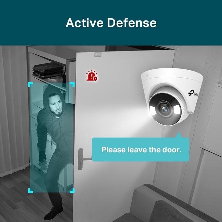 Produktbild TP-Link NET CAMERA TURRET H.265 5MP/VIGI C450(2.8MM) (2880 x 1620 Pixels)