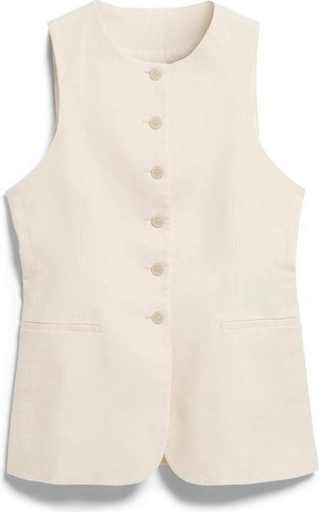 Armedangels Long Striped Gilet Women