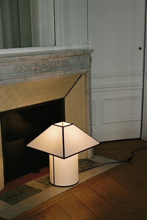 Image du produit HAY - Ava Pyramid Table Lamp 450 - Weiss (E27)