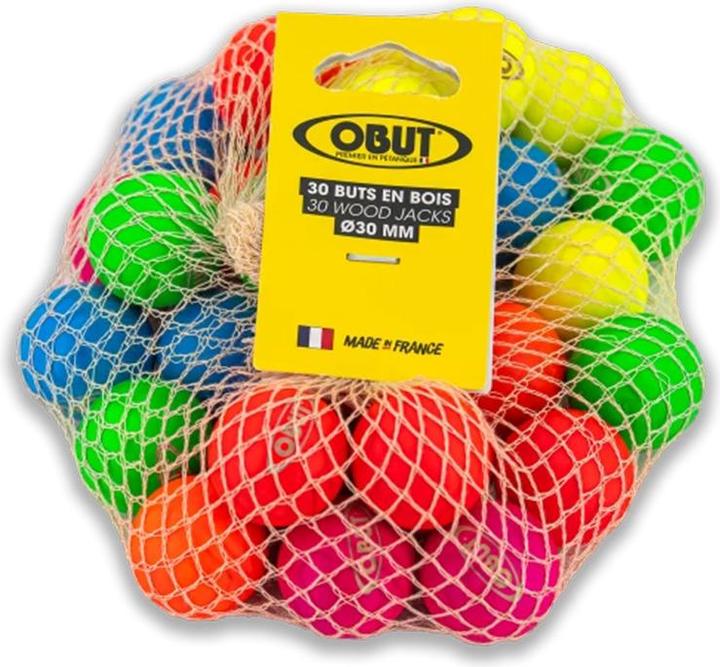 Immagine prodotto Obut Obiettivi da pétanque 30 pezzo (30 x, 30 mm)