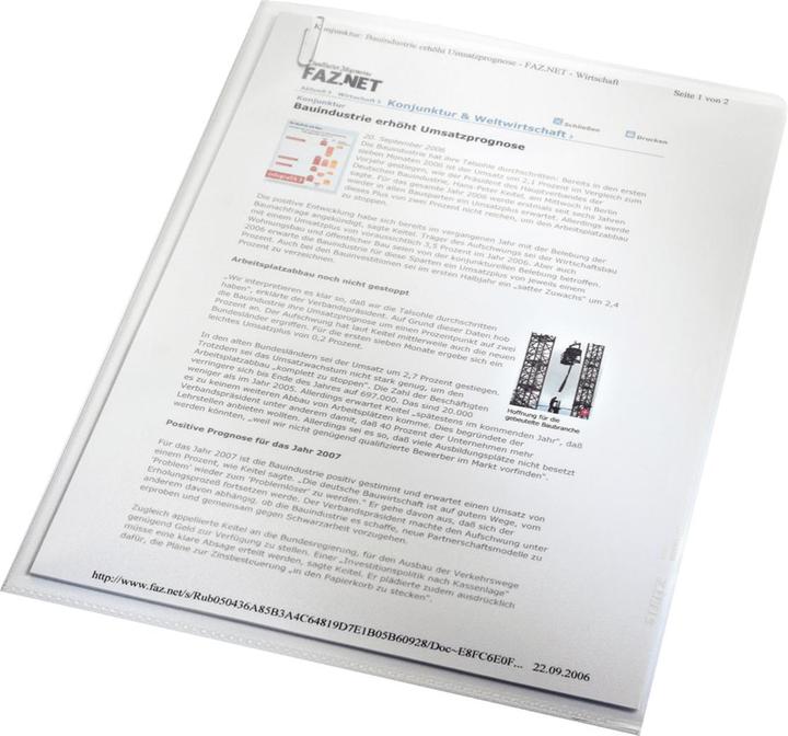 Image du produit Leitz Pochettes transparentes PP A4 (A4, 100x)