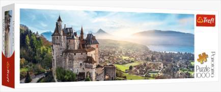 Immagine prodotto Trefl Puzzle 1000 pezzi Panorama Castello Menthon Francia (1000 pezzi)