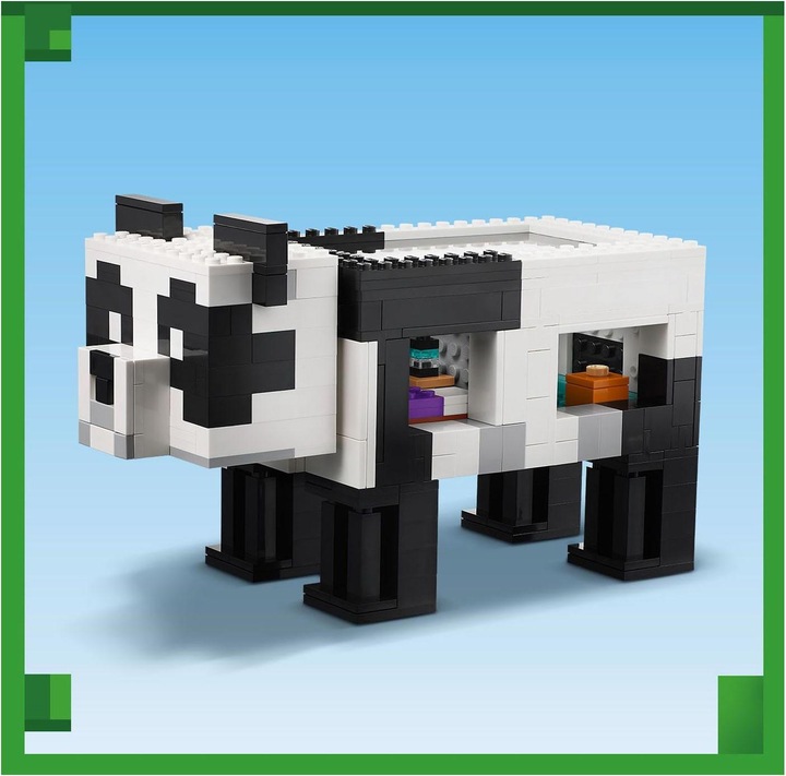 Image du produit LEGO La maison des pandas (21245, LEGO Minecraft)