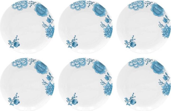 Rose Tulipani ROSE&TULIPANI ONIRIA Set of 6 Salad Plates 21 cm