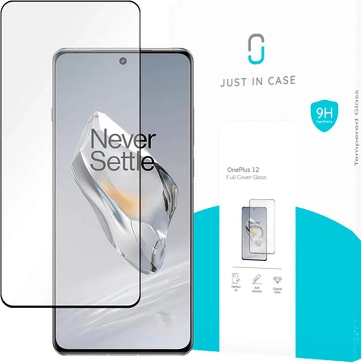Actual product image Just in Case Tempered Glass Clear Screenprotecor OnePlus 12 (1 Piece, OnePlus 12)