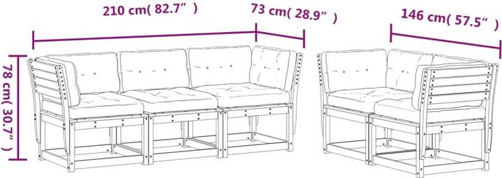 Produktbild vidaXL August