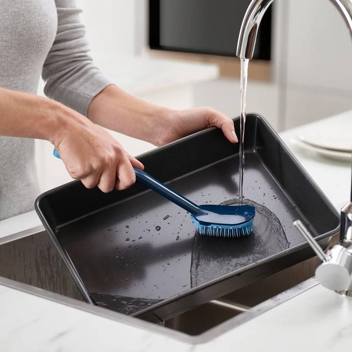 Produktbild Joseph Joseph CleanTech 2-tlg. Spülbürsten- und Schrubber-Set - Weiss/Grün (1 Stk.)