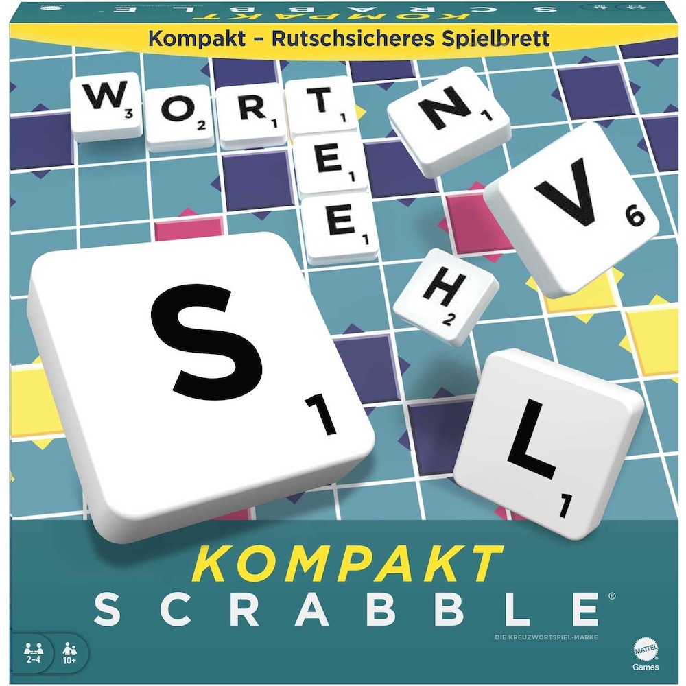 Mattel Games Scrabble Kompakt (Deutsch)