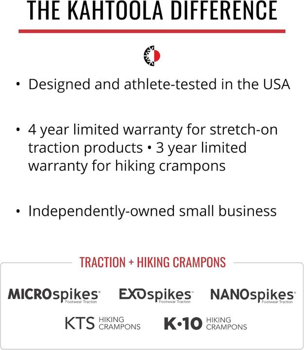 Produktbild Kahtoola Microspikes red Crampons (49 - 50)