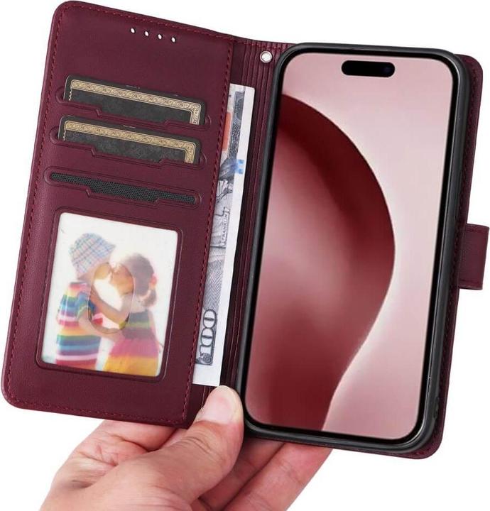 Actual product image Cover-Discount iPhone 16 Pro - Divisible wallet case 2-in-1 mobile phone case (Apple iPhone 16 Pro)