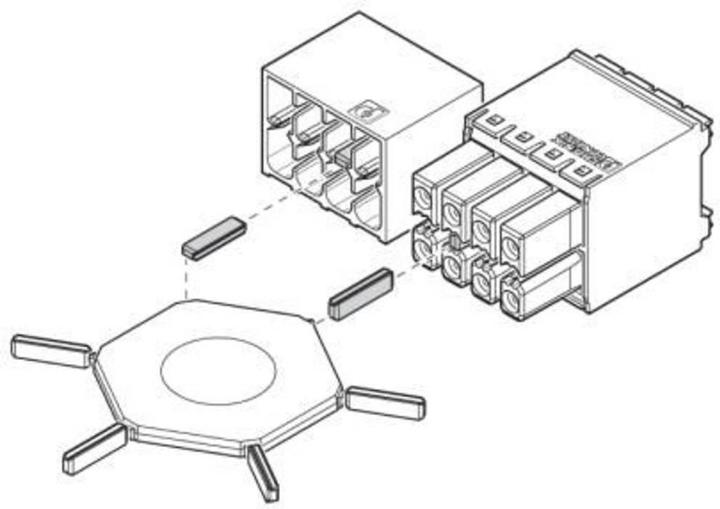 Produktbild Phoenix Contact 1790616 Elektro-Draht-Anschluss 50 Stück(e) (DFMC 1,5/15-ST-3,5-LR)