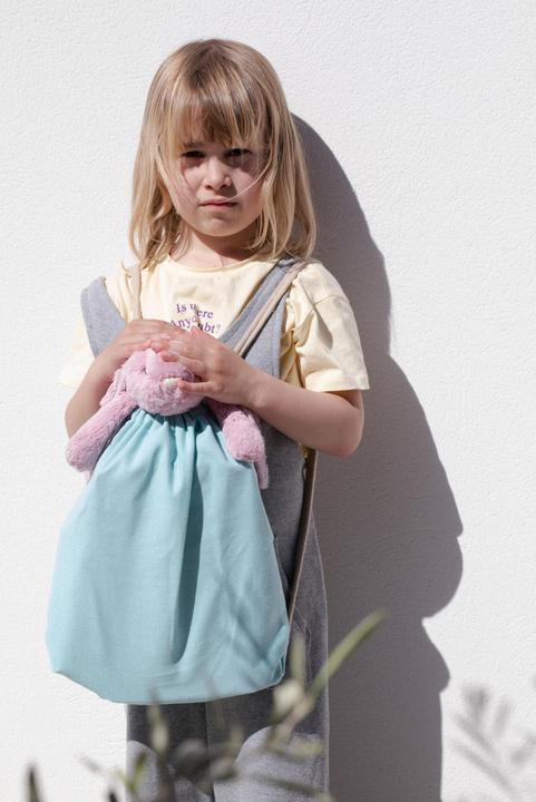 Image du produit Kimood Petit sac à dos recyclé à cordon coulissant