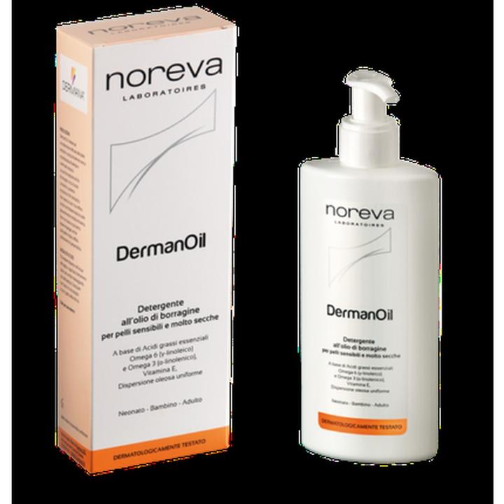 Noreva DermanOil mit Borretschöl 200ml (40 ml, Tagescreme)