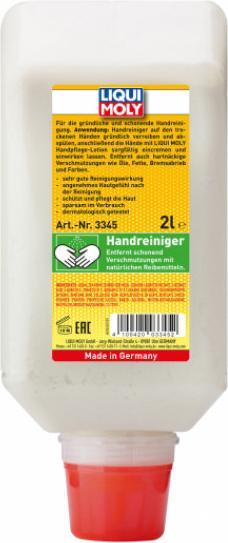 Actual product image Liqui Moly 3345 Hand washing paste 2 l 1 pc. (Hand washing paste, 2000 ml)