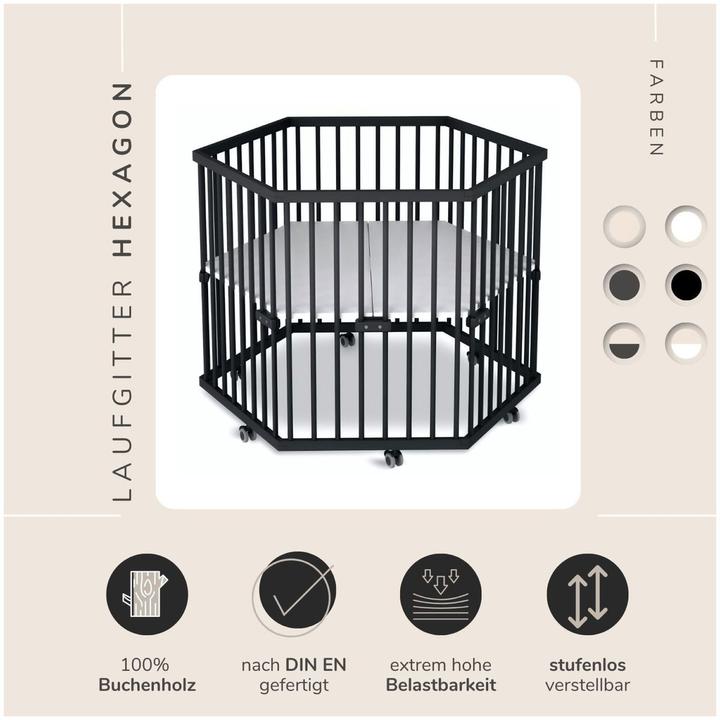 Actual product image Sämann Playpen 6 corners