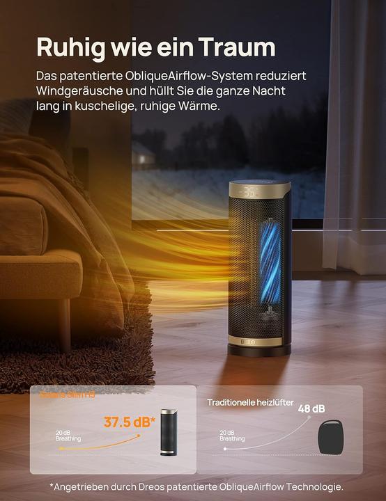 Image du produit Dreo Solaris Slim H3 (1800 W)