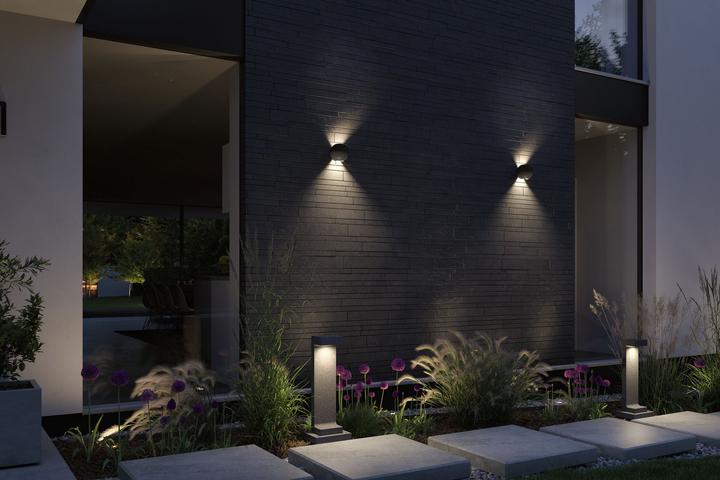 Actual product image Paulmann Bollard light Concrea (630 lm, IP65)