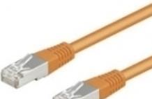 Produktbild Goobay CAT 5e Patchkabel, F/UTP, Orange, 1 m (F/UTP, CAT5e, 1 m)