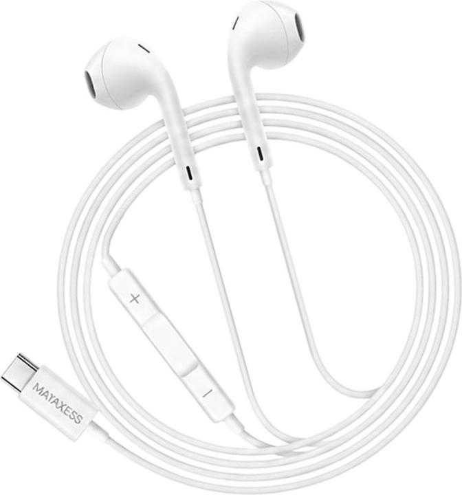 Produktbild Mayaxess USB-C Kopfhörer Galaxy S24 Fe Kabel (Kabelgebunden)