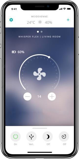 Immagine prodotto Duux DXCF10 Whisper Flex (55 dB)
