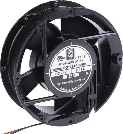 Produktbild RS PRO Lüfter 172x172x51mm 24VDC 23W 399m³/h