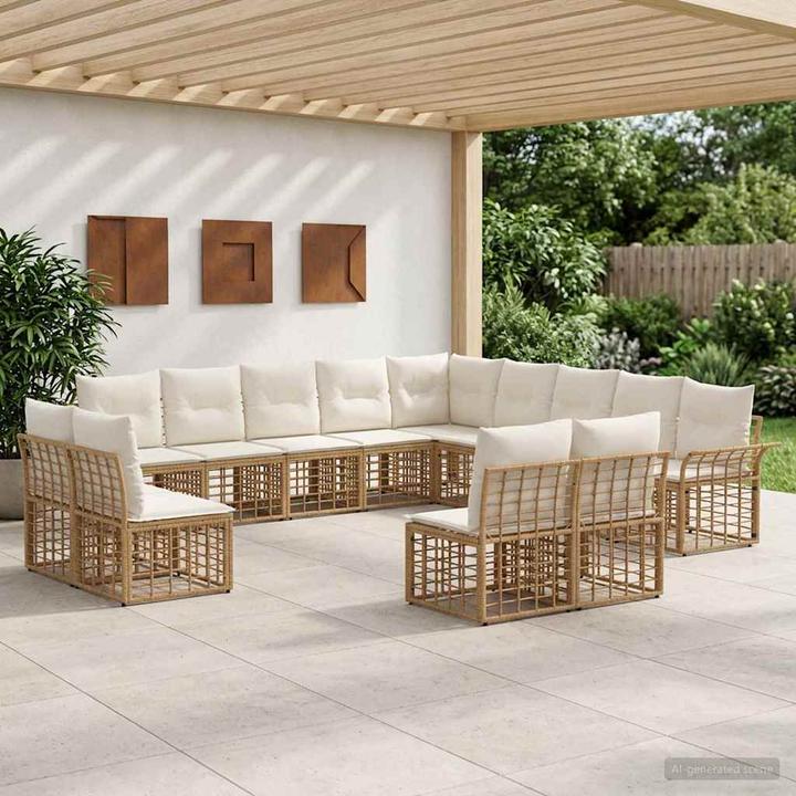 Produktbild vidaXL Outdoor-Sofa