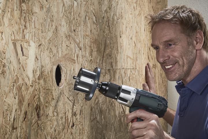 Actual product image wolfcraft 1 super hole saw set ø60,68,74,80,95mm (10 mm)