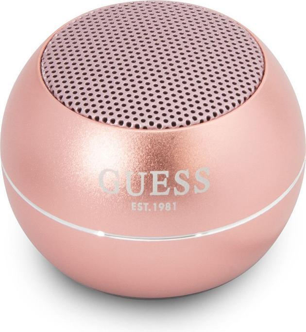 Actual product image Guess głośnik Bluetooth GUWSALGEP Speaker mini różowy/pink (4 h, Rechargeable battery operated)