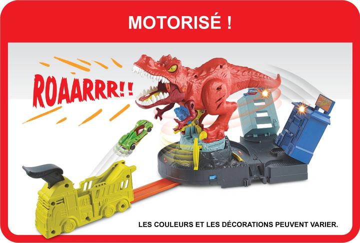 Actual product image Hot Wheels T-Rex Rampage Play Set
