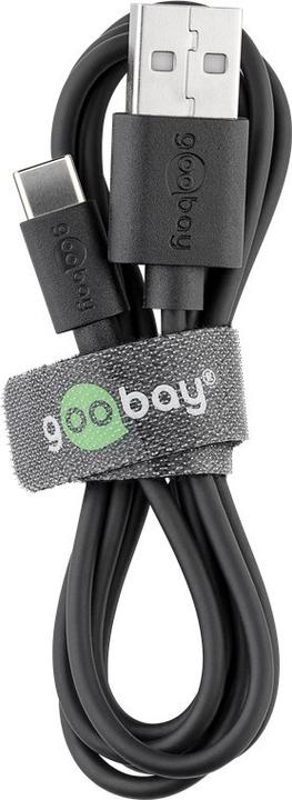 Produktbild Goobay USB-A to USB-C Kabel (0.10 m, USB 2.0)