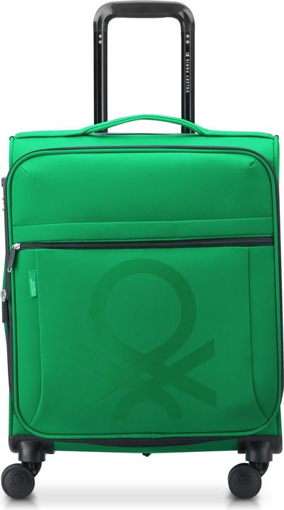Delsey ParisxUnited Colors of Benetton Color Block 4 Rollen Kabinentrolley S 55 cm mit Dehnfalte (43 l, Handgepäck (bis 50l))