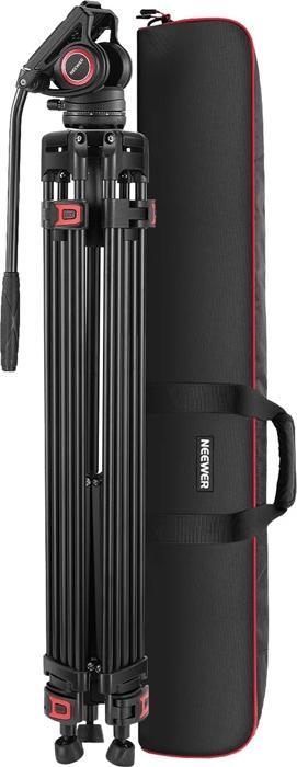 Immagine prodotto Neewer Professional Video Tripod With Fluid Head (Metallo)