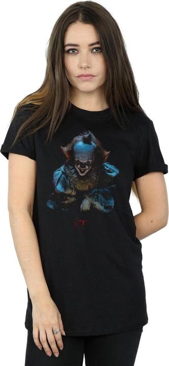Produktbild Universal Textiles Pennywise Grinsen Baumwolle Boyfriend TShirt (XXL)