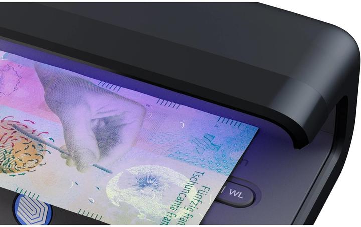 Actual product image Safescan 75 LED UV/Weissl Prüfgerät Währungen, Pässe Schwarz (Bill validator)