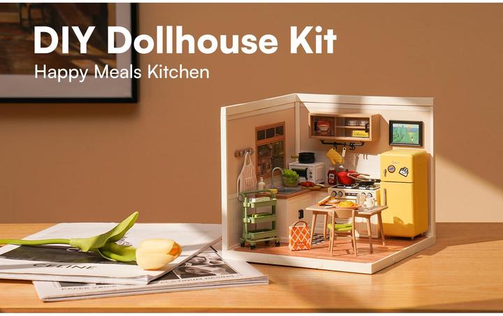 Actual product image Rolife Happy Meals Kitchen - Diorama