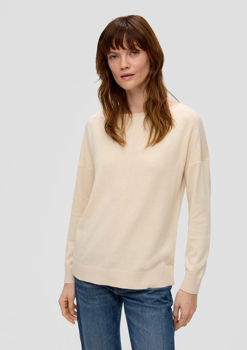 Produktbild S.Oliver Strickpullover Strickpullover im Loose Fit (40)