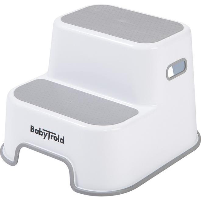 Babytrold, Kinderschemel, 2-Step Stool - White (19-03HT2)