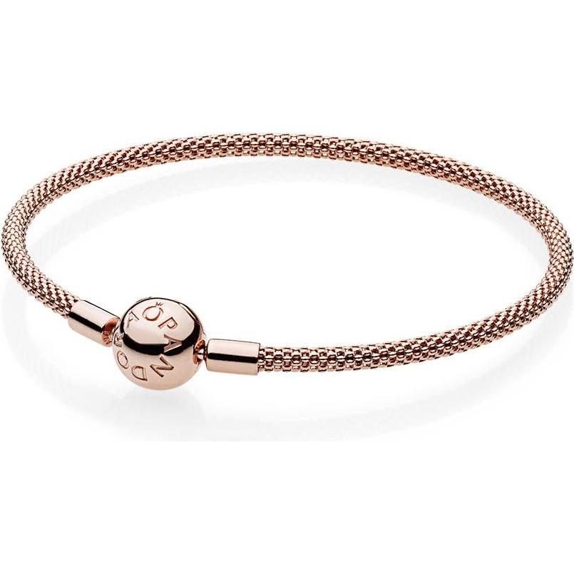 Pandora, Bracciale, Bracciale a maglia Moments, (21 cm, Argento)