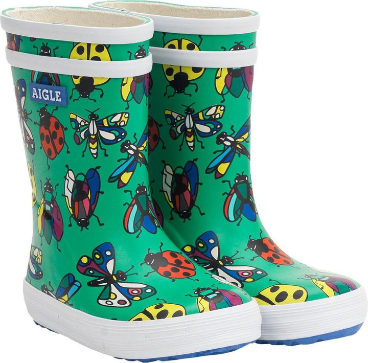 Actual product image Aigle Freizeitschuhe Baby-FlacTheme grün Insekten (19)