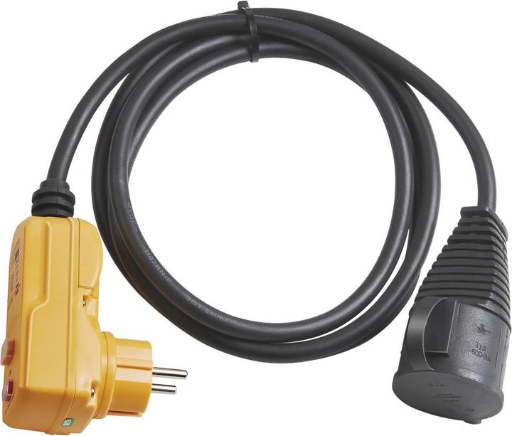 Brennenstuhl Cavo adattatore di protezione FI (2 m)