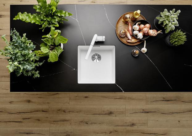 Actual product image Blanco Subline 400-U (Undermount sink, 43 cm, 46 cm)