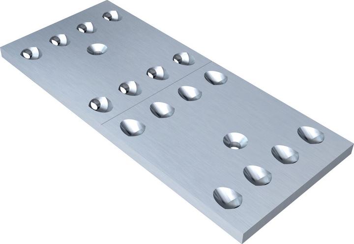 Sihga Connecteur bois Stabilix H (Connecteurs plats, 2 pcs)