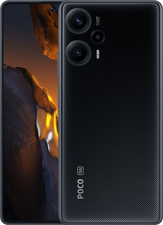 Produktbild Xiaomi Poco F5 (256 GB, Schwarz, 6.67", Dual SIM, 64 Mpx, 5G)