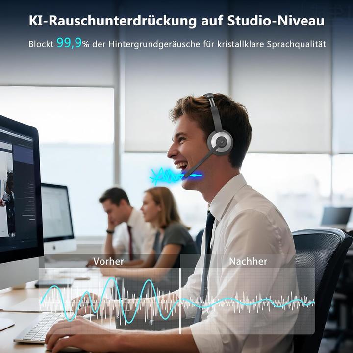 Produktbild EarBay Kabelloses Bluetooth-Headset (Kabellos, USB-C)