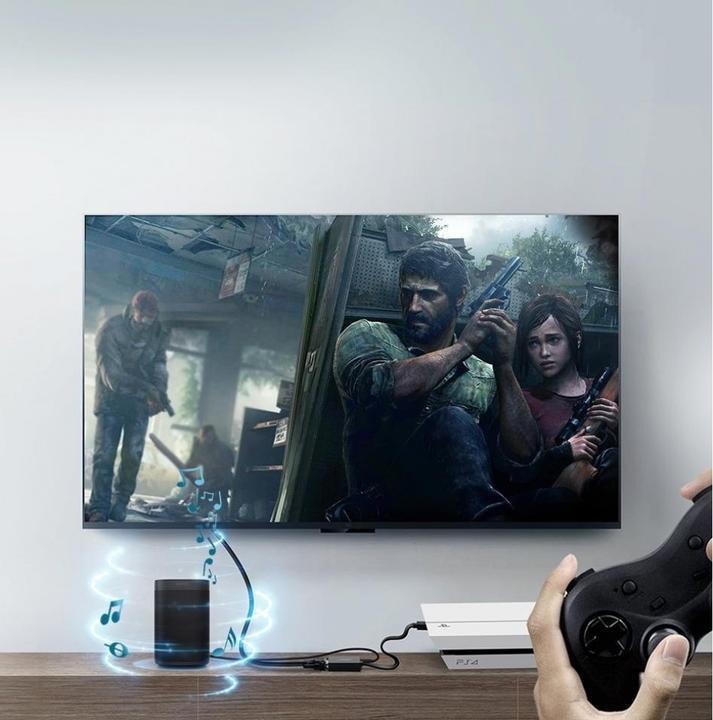 Image du produit Ugreen Adaptateur HDMI vers VGA Convertisseur avec support audio 1080P (HDMI, 16 cm)