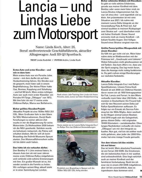 Immagine prodotto Motor Klassik Spezial - Oldtimer & Geld (Tedesco, 2022)